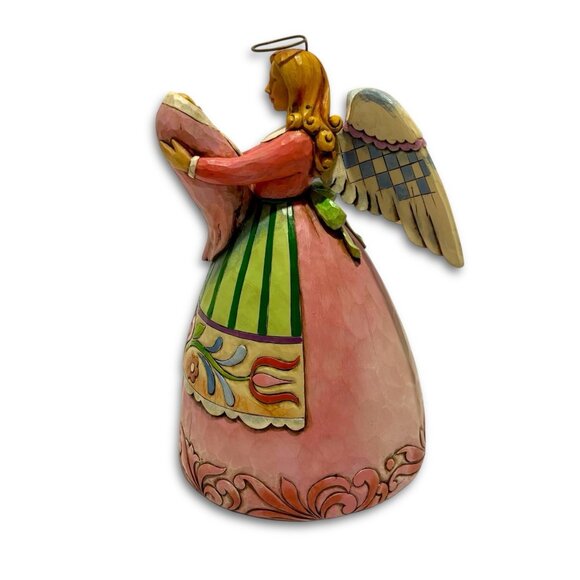 JIM SHORE Vintage “Born IntoLoving Arms” Angel & Baby Statue. Christmas Decor. - Picture 5 of 8